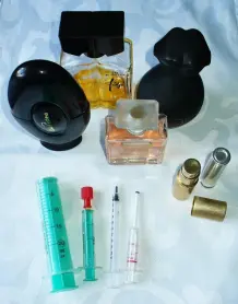 Parfum leicht umfüllen ohne Trichter - mit Spritze