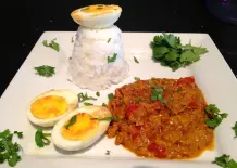 Indisches Zwiebel-Curry - Vegetarisch