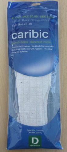 Barfuß-Einlegesohlen aus Frottee von Deichmann