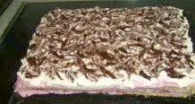 Blechkuchen mit Quark-Mascarpone-Beeren-Pudding-Creme
