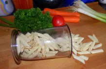 Zeit und Energie sparen beim Kochen von Nudeln