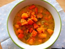 Kürbis-Möhren-Suppe