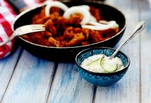 Joghurt-Dip zu Gyros - Alternative zu Zaziki