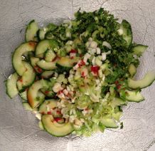 Thailändischer Gurkensalat