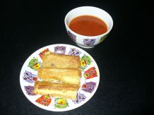 Knusperige Käse-Toast-Röllchen