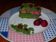 Mooskuchen - Kuchen mit Blattspinat