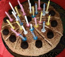 Schokosahne Torte mit Irish Cream