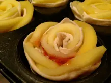 Apfel-Blätterteig-Rosen