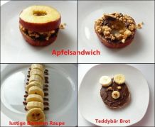 Obst schmackhaft anrichten