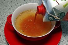 Tomatensuppe aus Tomatensaft