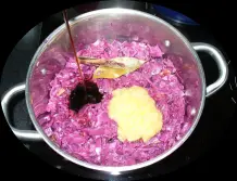 Gewürzrotkohl mit Granatapfelsirup