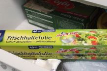 Ab ins Gefrierfach: Frischhaltefolie klebt nicht