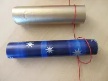 Tannenbaum aus Papierrollen