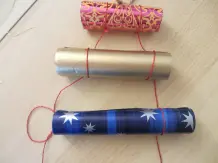 Tannenbaum aus Papierrollen