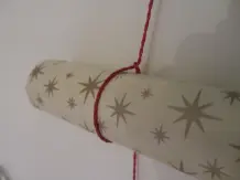 Tannenbaum aus Papierrollen