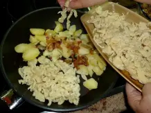 Knusprige Spatzen-Kartoffel-Pfanne