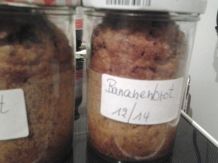 Bananenbrot in Twist-off- oder Sturzgläsern