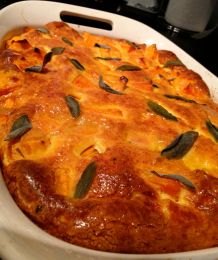 Eierauflauf mit Süßkartoffeln - ein tolles vegetarisches Gericht