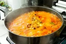 Sauerkraut-Paprika-Topf