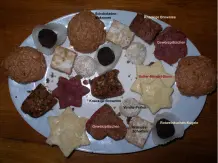 Weihnachtszeit ausklingen lassen - bunter Teller & Rezeptnotizen