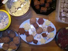 Weihnachtszeit ausklingen lassen - bunter Teller & Rezeptnotizen
