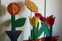 Der Frühling wird eingeladen - Frühlingsgesteck