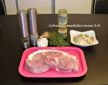 Schulterbraten auf zweierlei Art im Bratschlauch
