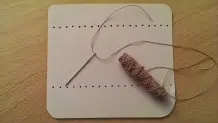 Spitzen von Stricknadeln sortiert aufbewahren