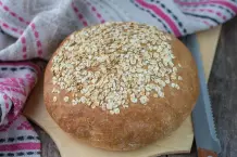 Haferflocken-Quark-Brot - wenn Weizen ein Tabu ist