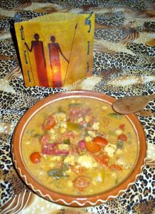 Tomatensuppe nach afrikanischer Art
