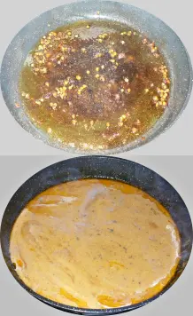 Entrecote überbacken und mit Speckbohnen