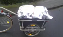 Fahrradanhänger-Plane preiswert selber machen