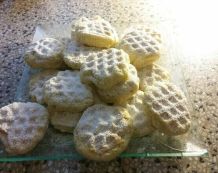 Kekse aus dem Waffeleisen