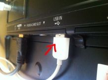 Handy am TV-Gerät aufladen
