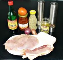 Putenrolle mit getrockneten Tomaten und Schafskäse