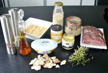 Roastbeef unter knuspriger dicker Pilz-Kräuterkruste