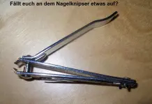 Fingernägel kürzen mit dem Nagelklipser