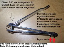 Fingernägel kürzen mit dem Nagelklipser