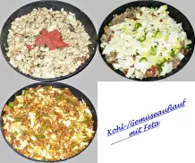 Allerlei Kohlauflauf mit Fetakäse
