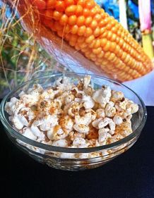 Würziges Parmesan Popcorn