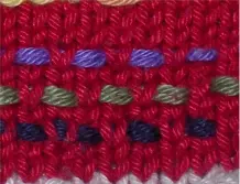 Stricken mit Jacquardmustern für Anfänger