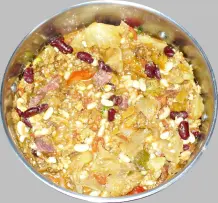 Herzhafte und pikante Bohnensuppe aus Auflaufresten