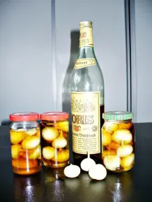Weinbrand-Knoblauch