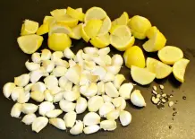 Zitronen-Knoblauch-Kur