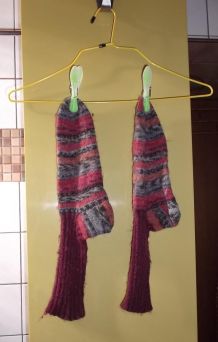Socken aufhängen