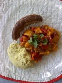 Schnelle Bratwurstpfanne