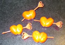 Fürs Buffet: Birnenigel und herzige Tomaten