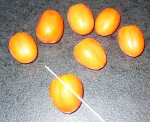 Fürs Buffet: Birnenigel und herzige Tomaten