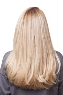 Gesundes kräftiges Haar