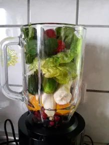 Gesunde grüne Smoothies